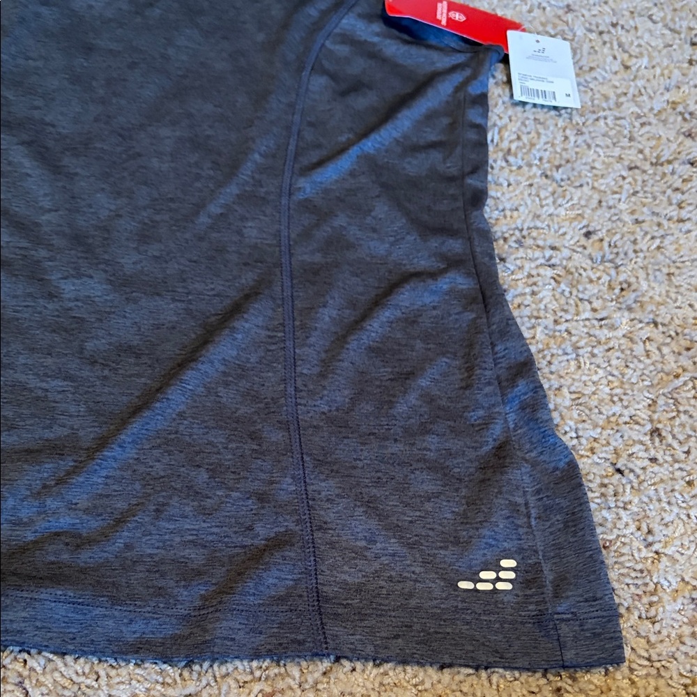 bcg Dark Gray Racerback Training Turbo Melange Tank Size Medium NWT - Picture 4 of 6